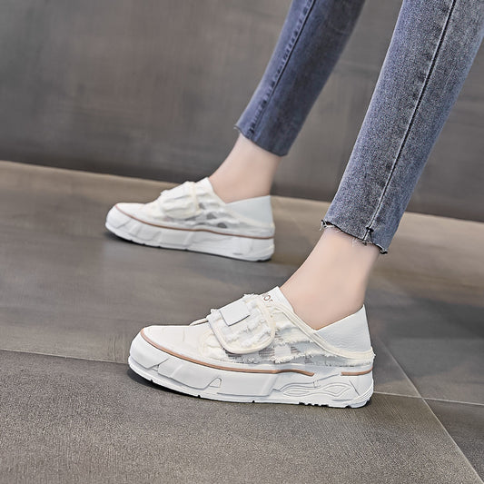 Women's Genuine Mesh Versatile Super Hot Velcro Casual Shoes