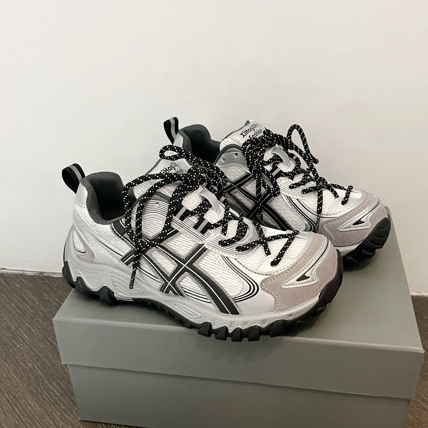 Women's Hiking Spring Korean Style Round Toe Lace Women's Casual Shoes