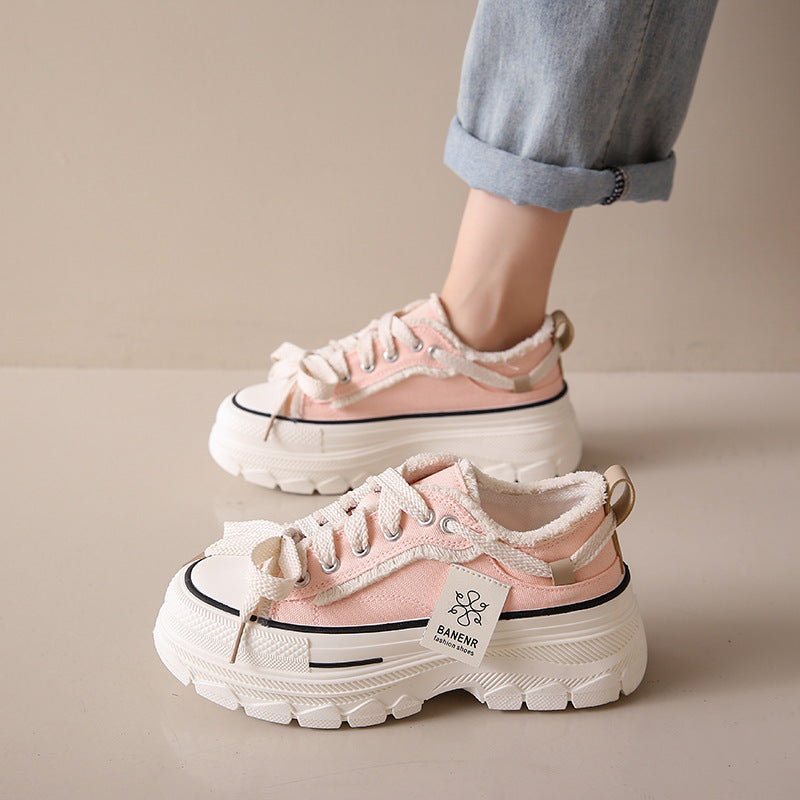 Women's Thick Bottom Retro Summer Korean Style Casual Shoes