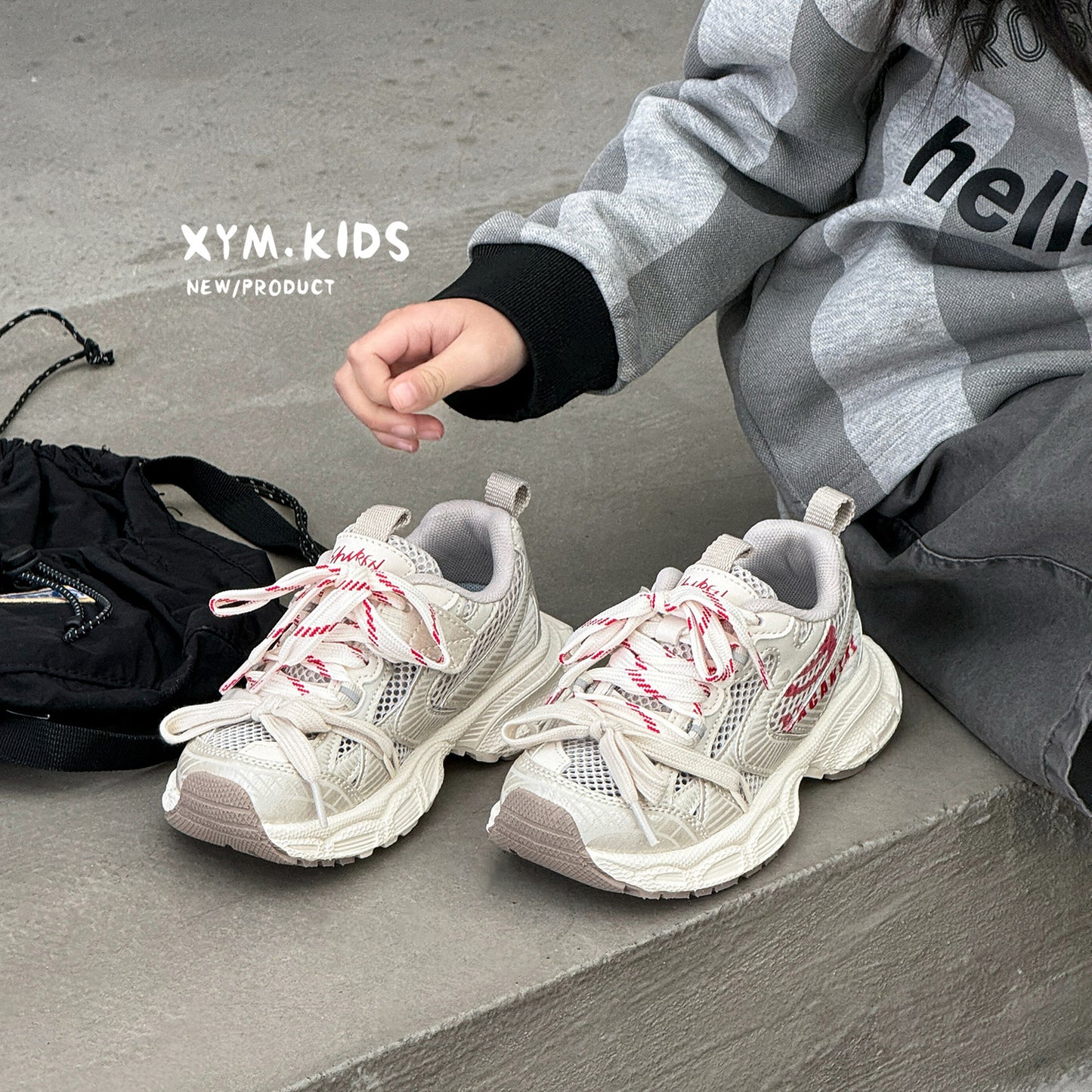 Children's Trend Double Boys Running Single Mesh Sneakers