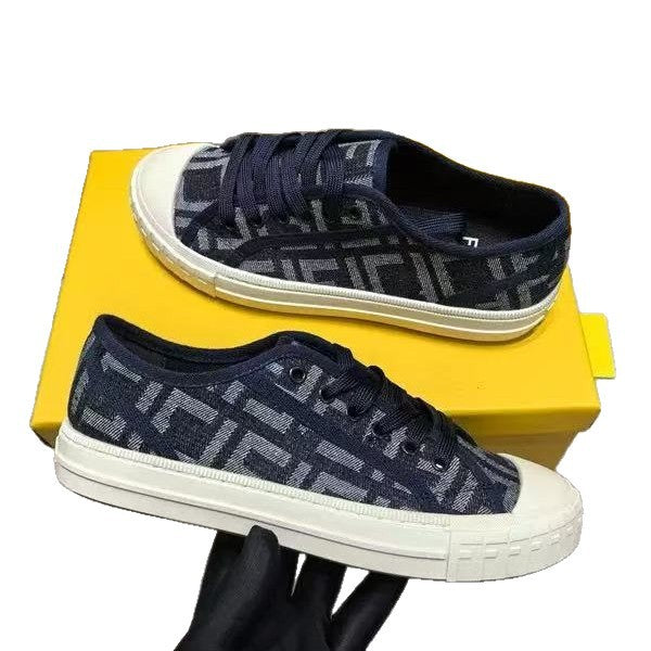 Women's Letter Presbyopic Low Top Couples Wild Women's Sports Shoes