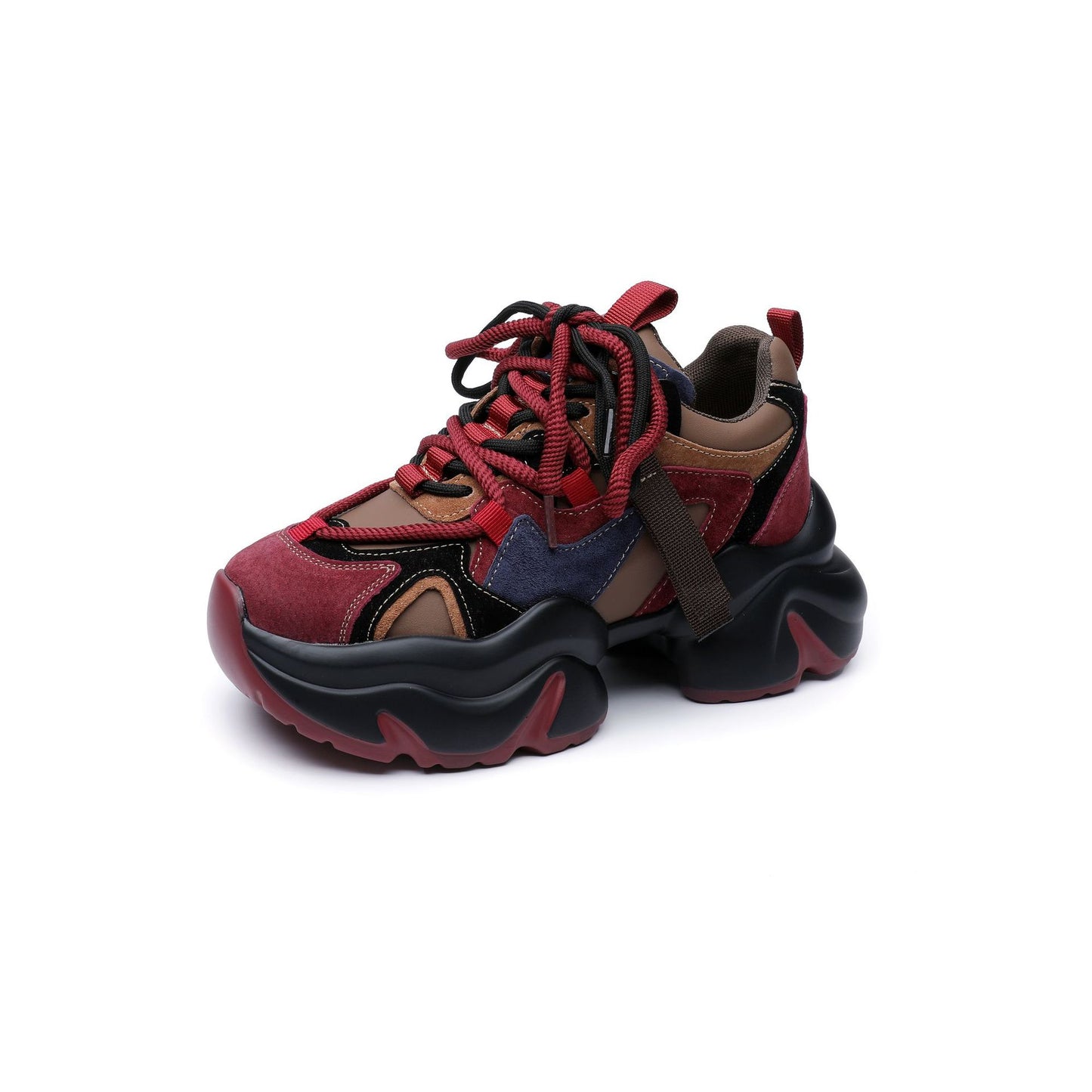 Women's Muffin Platform Dad Spring Super Popular Small Women's Casual Shoes