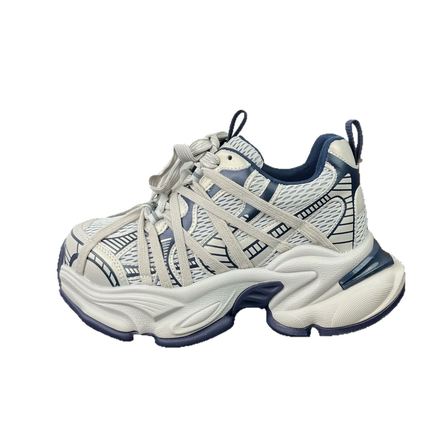 Women's Height Increasing Insole Dad Spring Thick-soled Women's Casual Shoes