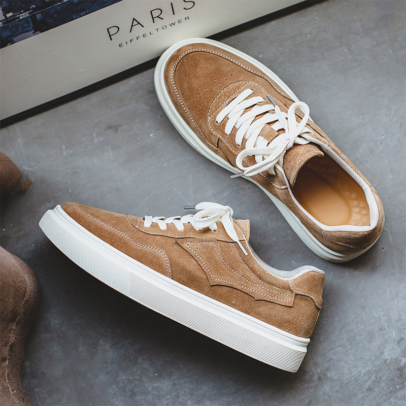 Graceful Men's Summer Retro Fashion White Men's Shoes