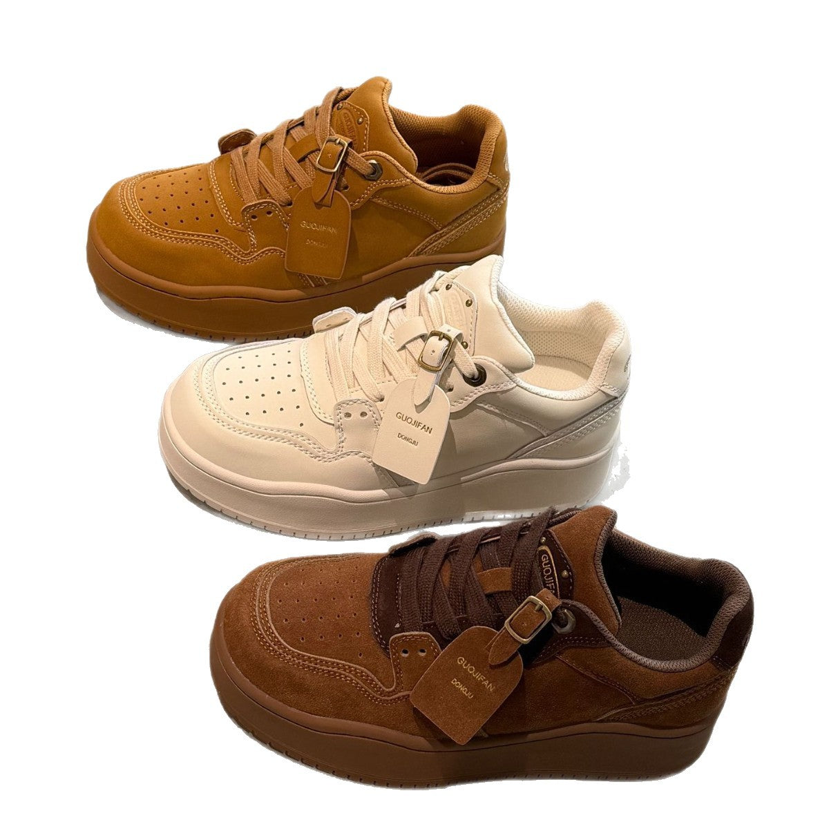 Preface Fan Sports Thick Bottom Increased Female Bread Women's Casual Shoes