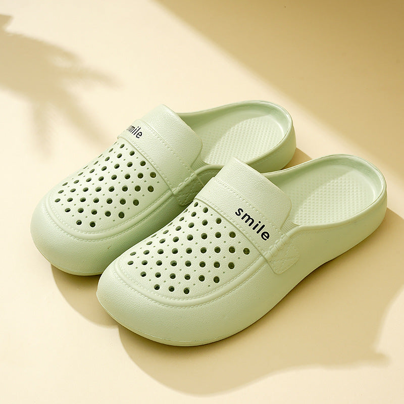 Women's Toe Cap Outdoor Hollow Beach Hole Women's Shoes