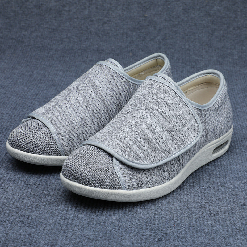 Women's & Men's Daily Walking Breathable Swollen Feet Width Middle-aged Mother Shoes