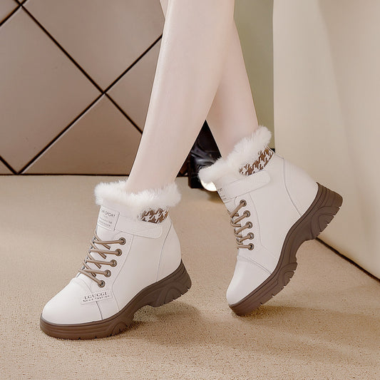 Women's Veet Warm Cotton Velcro Thick Bottom Women's Shoes