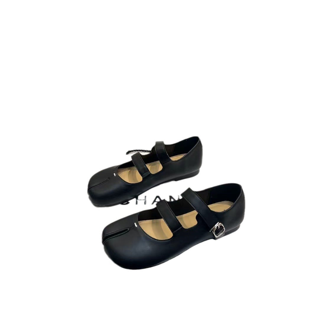 Women's Jane Spring Horseshoe Split Toe Comfortable Fashion Women's Shoes