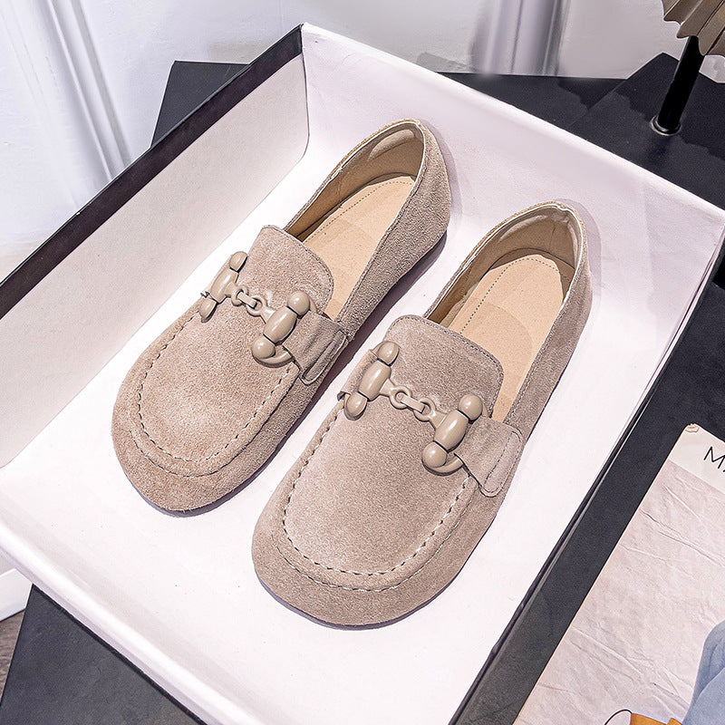 Su Spring Buckle Retro Platform Comfort Women's Casual Shoes