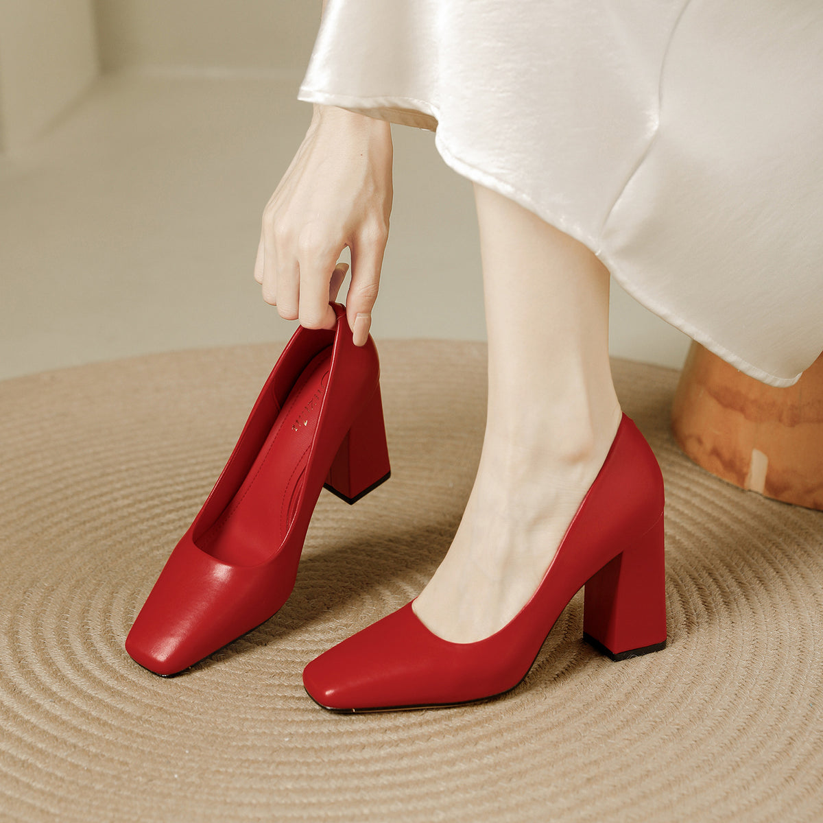 Women's High Elegant Soft Chunky Not Tired Women's Fashion Shoes