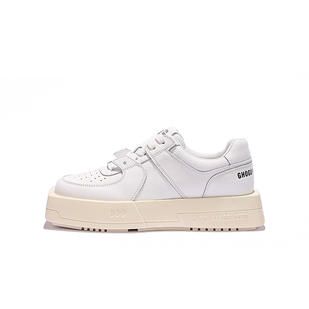 Women's Bread Korean Style Big Head Autumn Platform Sneakers