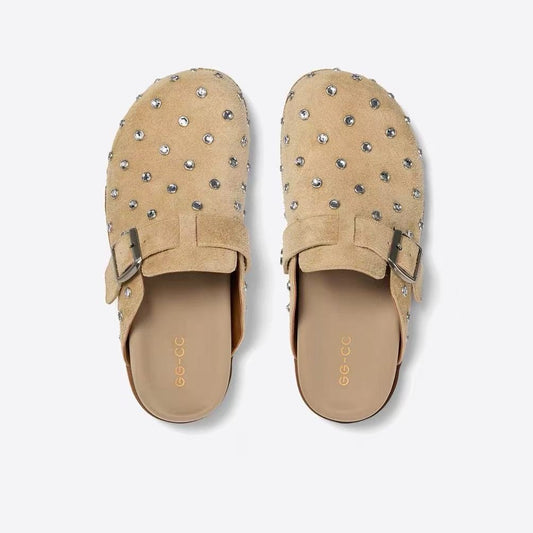 Innovative Women's Pineapple Bread Spring Fashion Flat Slippers