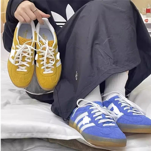 Retro Genuine German Training Blue Red Clover Versatile Casual Shoes