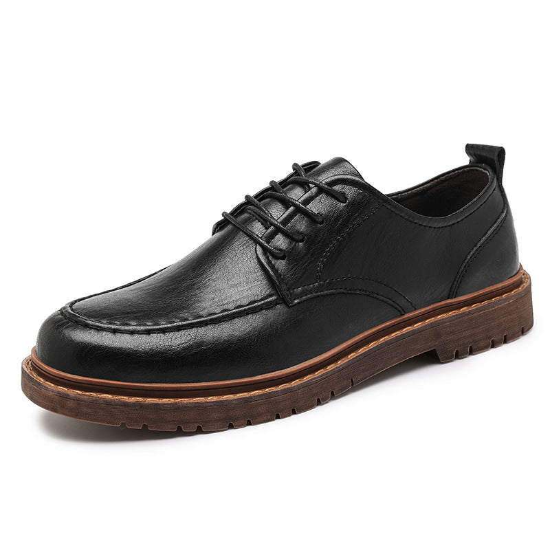 Men's Winter Fashion Business Shirt British Tooling Men's Shoes
