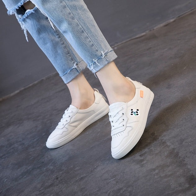 Women's Soft Bottom Korean Style Match Pumps Flat Sneakers