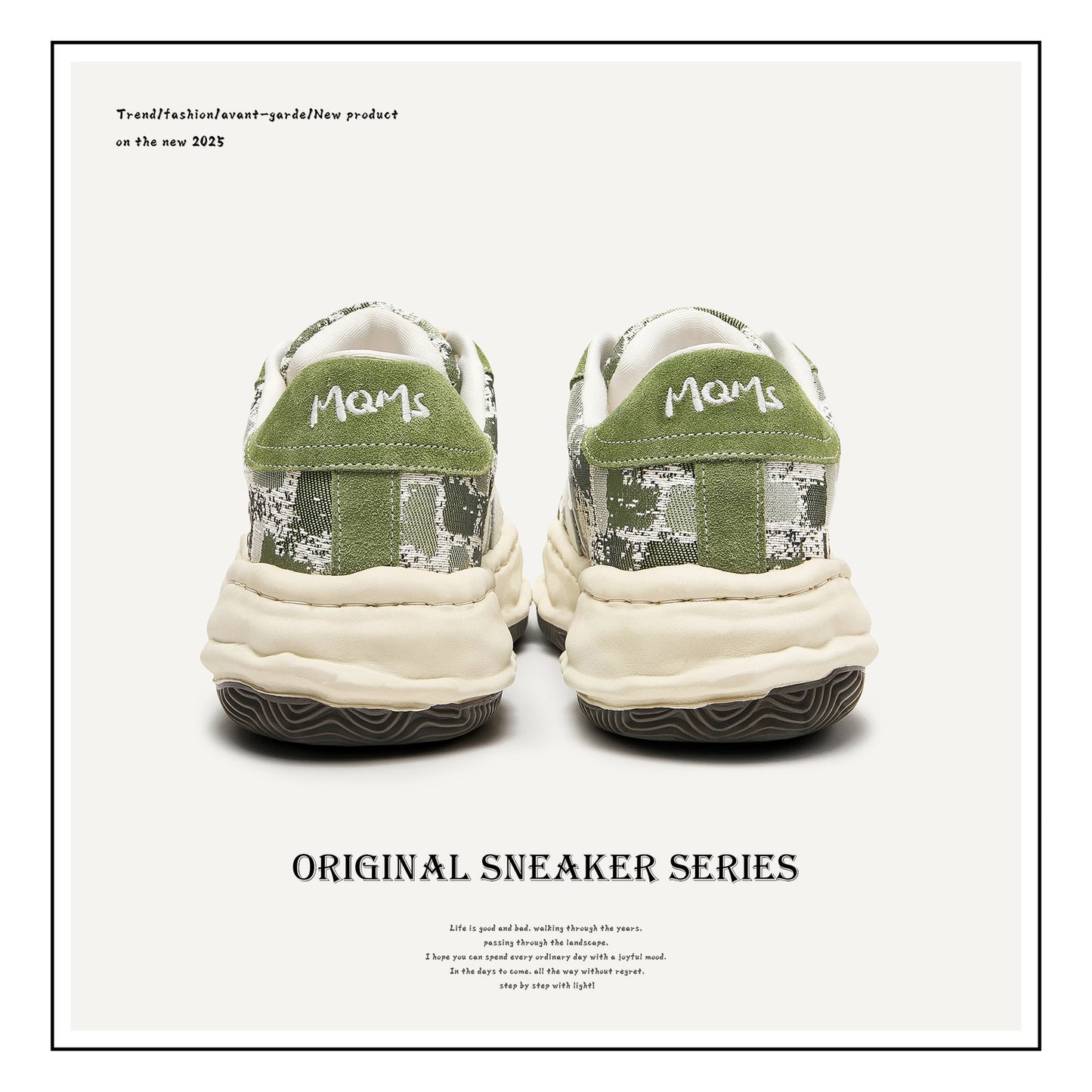 Men's & Women's Clover Series Platform Elevator Trendy Couples Men's Board Shoes
