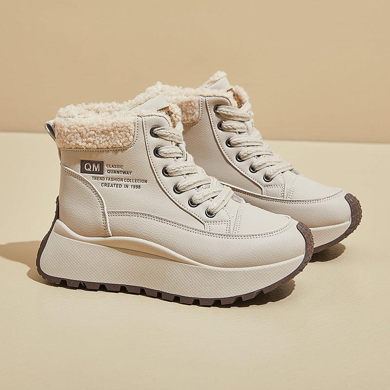 Winter With Veet Dad Korean Female Sneakers