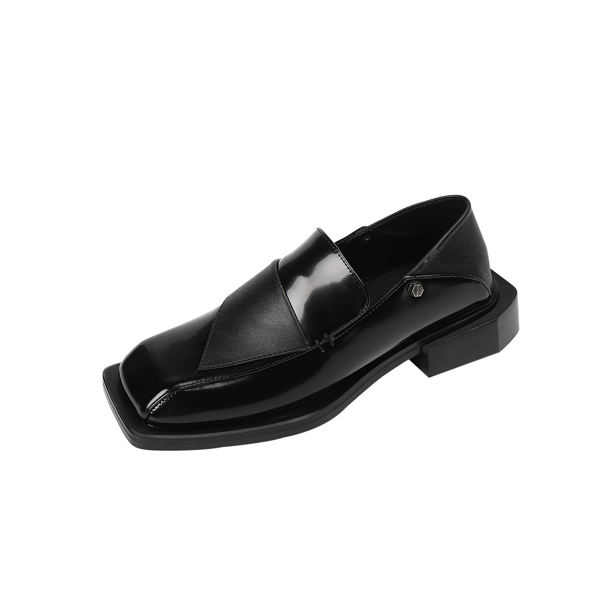 Women's Square Toe Soft Step-on Two Wear Retro Women's Shoes