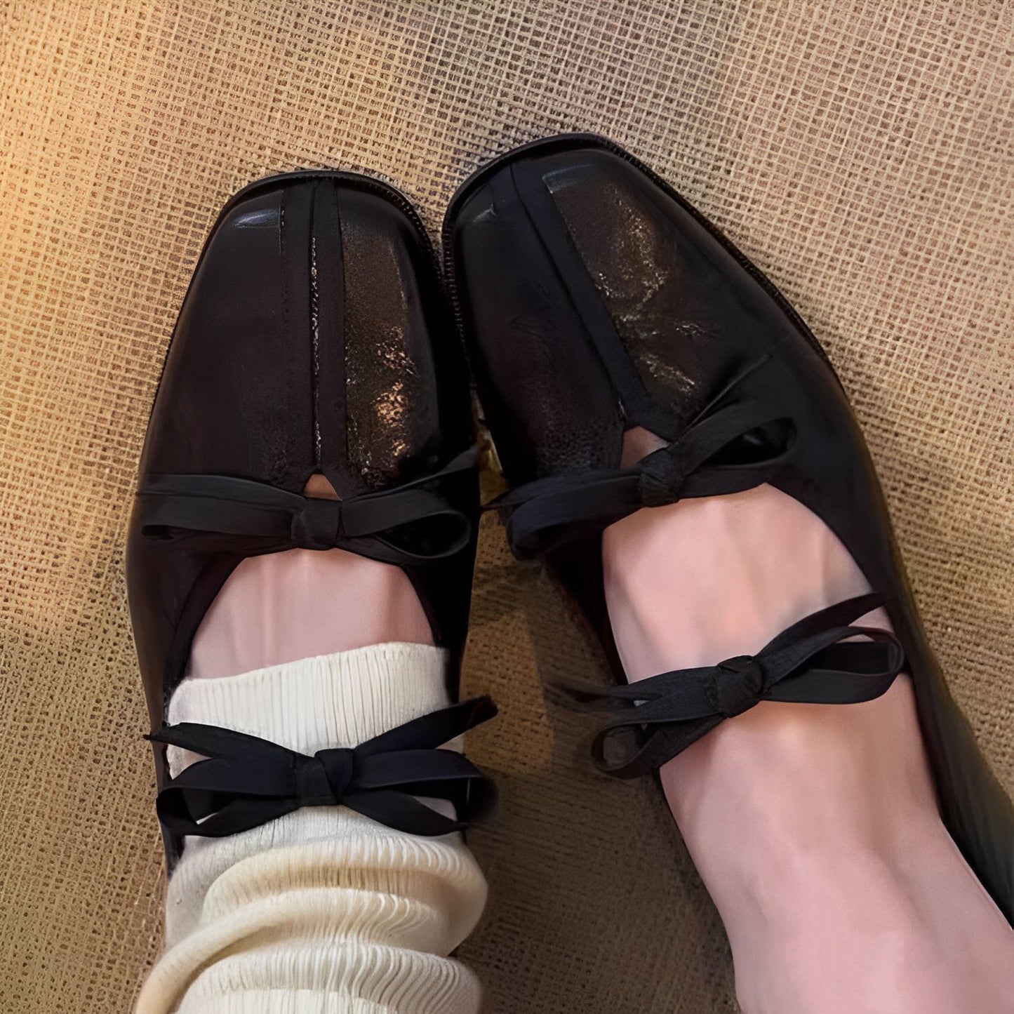 Women's Bottom With Skirt Vintage Mary Jane Women's Shoes