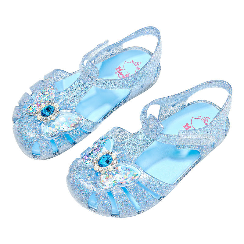 Butterfly Sweet Gel Summer Home Breathable Kid's Sandals