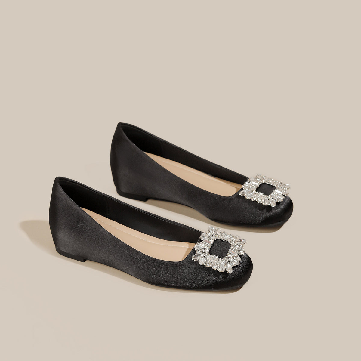Women's Increasing Insole Retro French Mary Jane Spring Commute Square Toe Women's Fashion Shoes