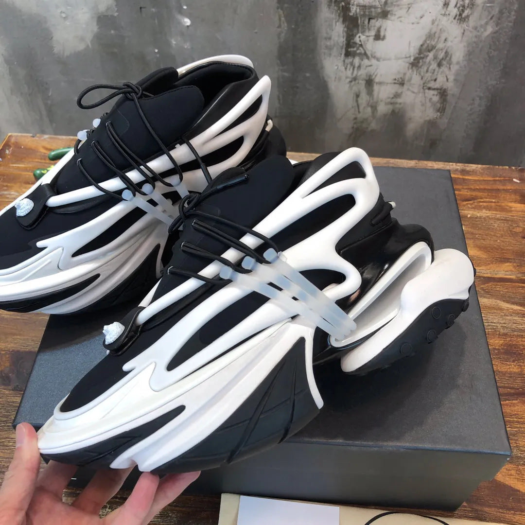 Women's & Men's Spaceship Space Couple Platform Heightened Daddy Men's Sports Shoes