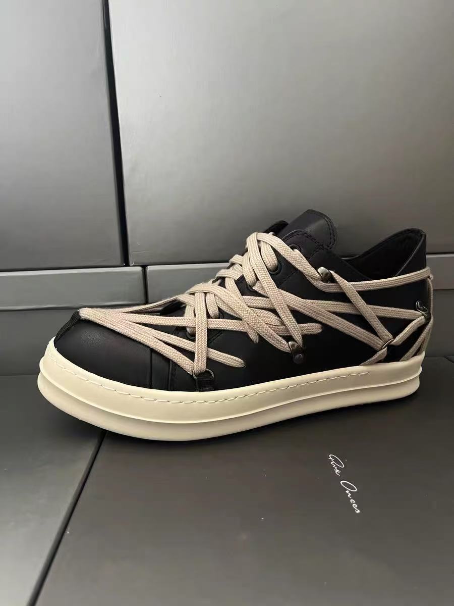 Women's & Men's Retro Genuine Board Crazy White Couple Sneakers