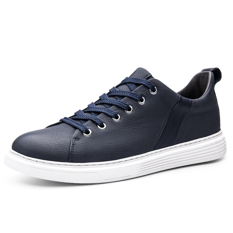 Men's Pier Layer Cowhide Board Slip-on Quality Sneakers