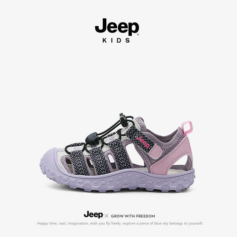 Children's Summer Wading River Tracing Closed Toe Kid's Sandals