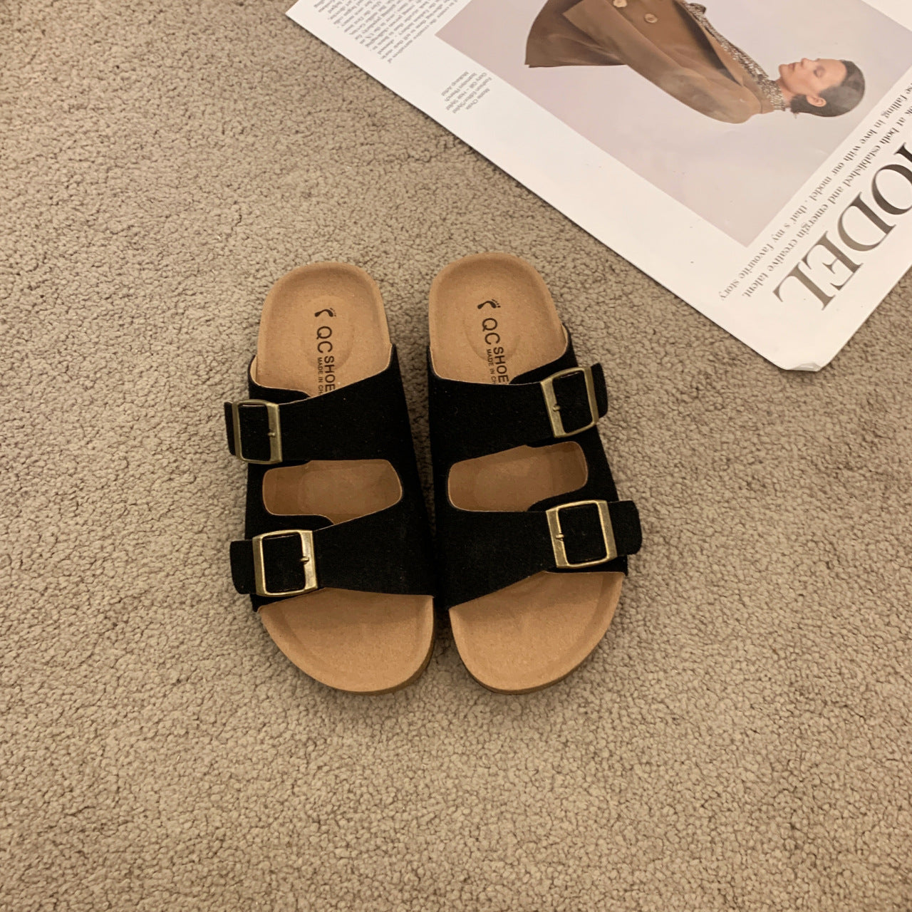 Women's Korean Buckle Summer Plus Size Retro Sandals