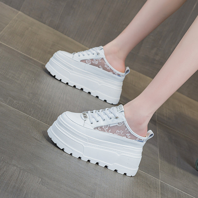 Women's Summer Korean Leisure Platform Thick Bottom Thick-soles Slippers