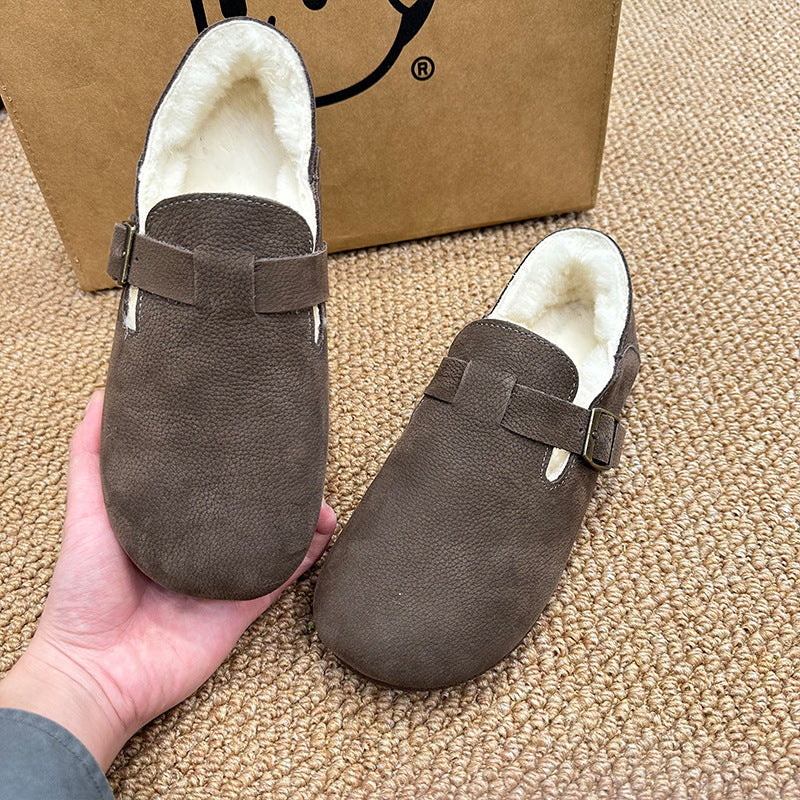 Women's & Men's Winter Wool Genuine Korean Style Fashionable Women's Shoes
