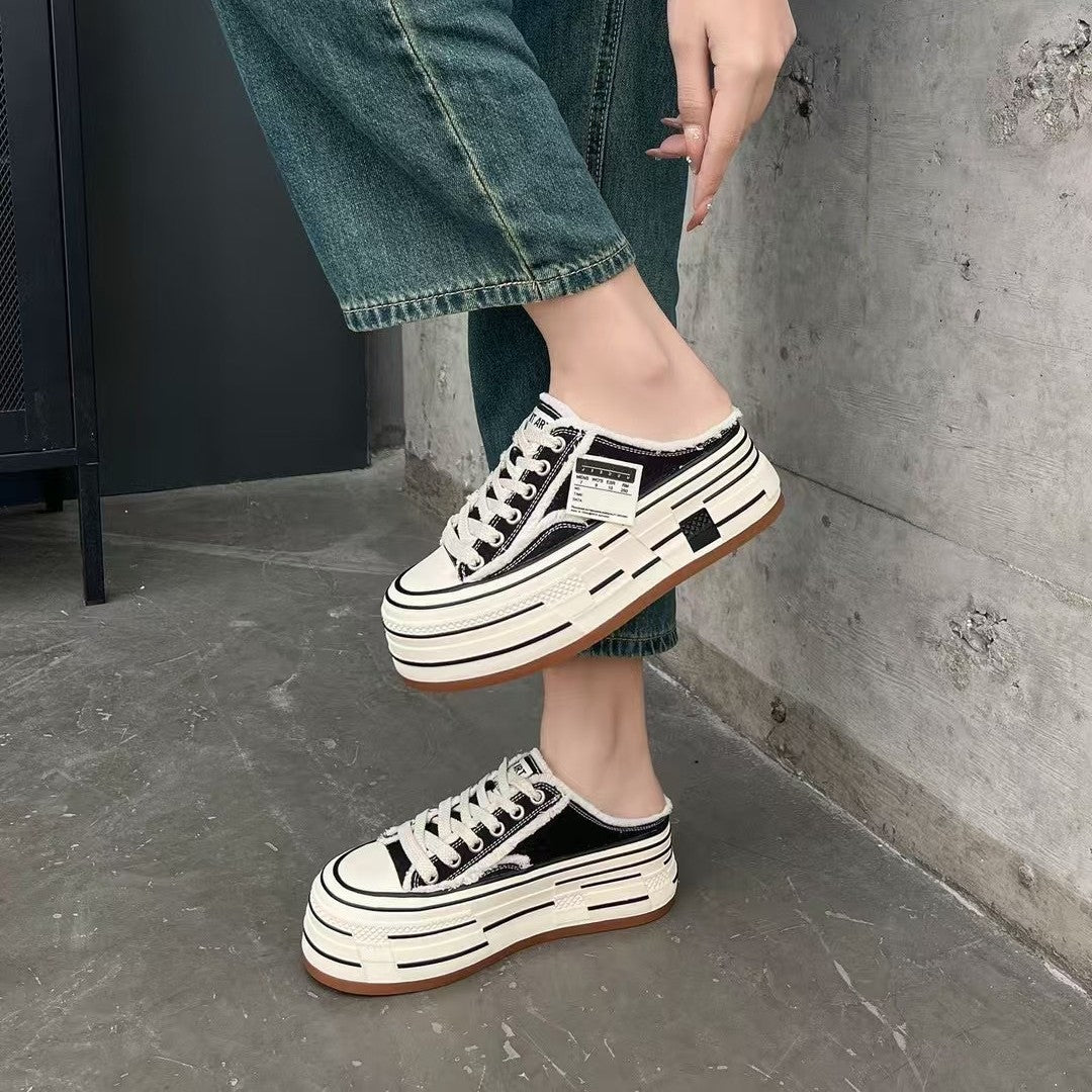 Women's Small For Spring Comfortable Platform Best-selling Thick-soles Slippers