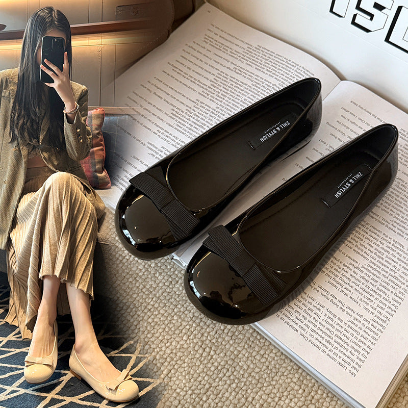 Women's Round Toe Sweet Grandma Mary Jane Women's Shoes