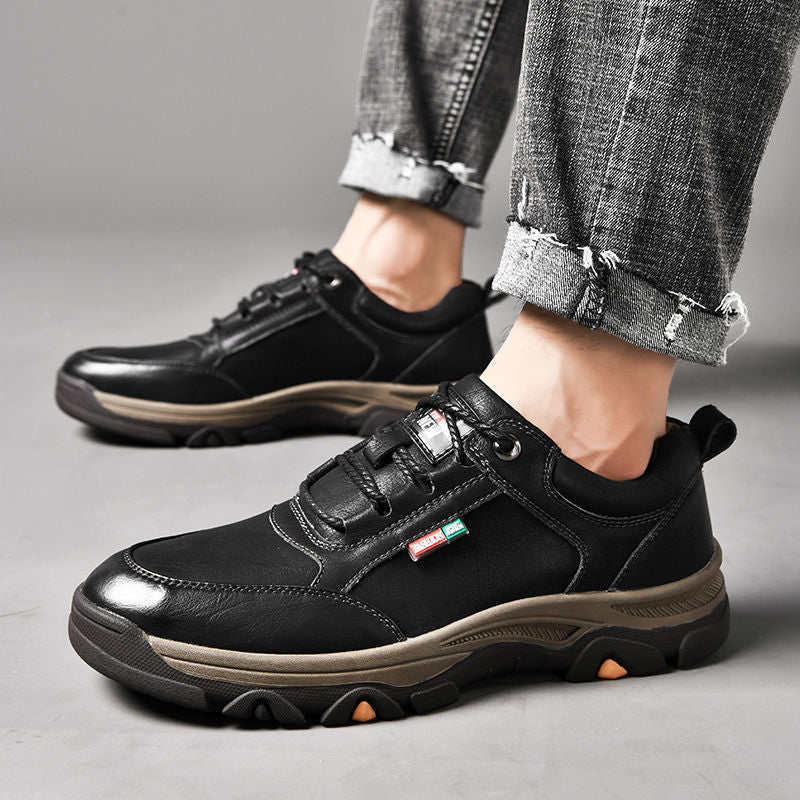 Men's Comfortable Hiking Simple Versatile British Style Casual Shoes