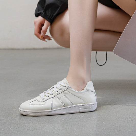 Women's & Men's Top Layer German Training Couple Sports Flat Sneakers