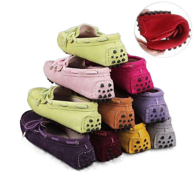 Women's Doug Single Autumn Summer Korean Fashion Shallow Mouth Loafers