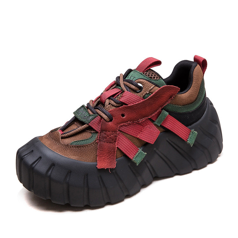Women's Muffin Increased Fashion Clunky Trendy Fried Street Women's Casual Shoes