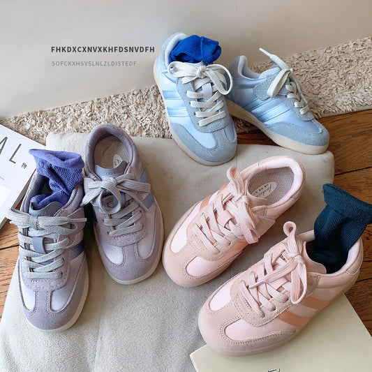 Children's Fashion Silk Spring German Training Soft Sneakers