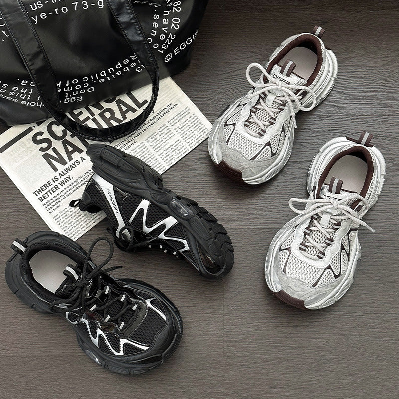 Women's Fashion Dad Korean Style Thick Bottom Summer Casual Shoes