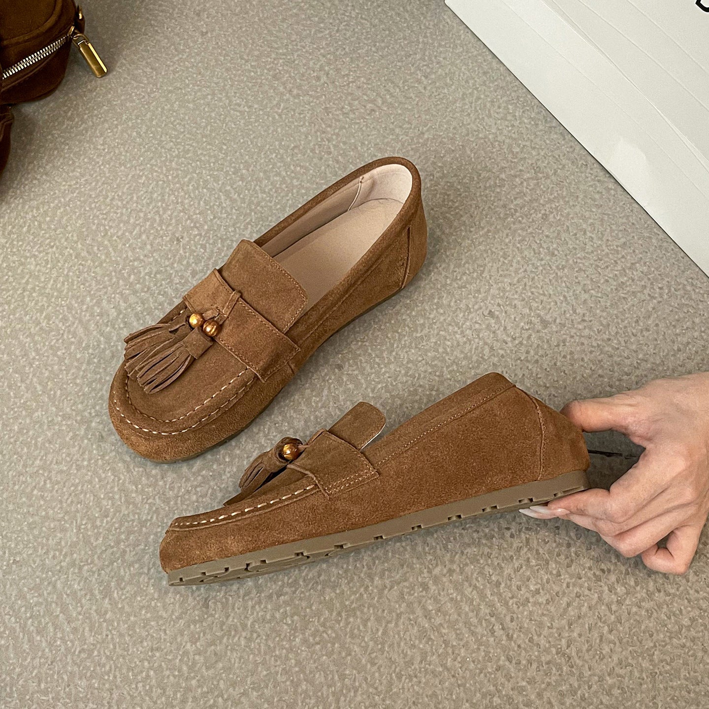 Women's Height Increasing Insole Comfortable Slip-on Support Lazy Flat Pumps Men's Shoes