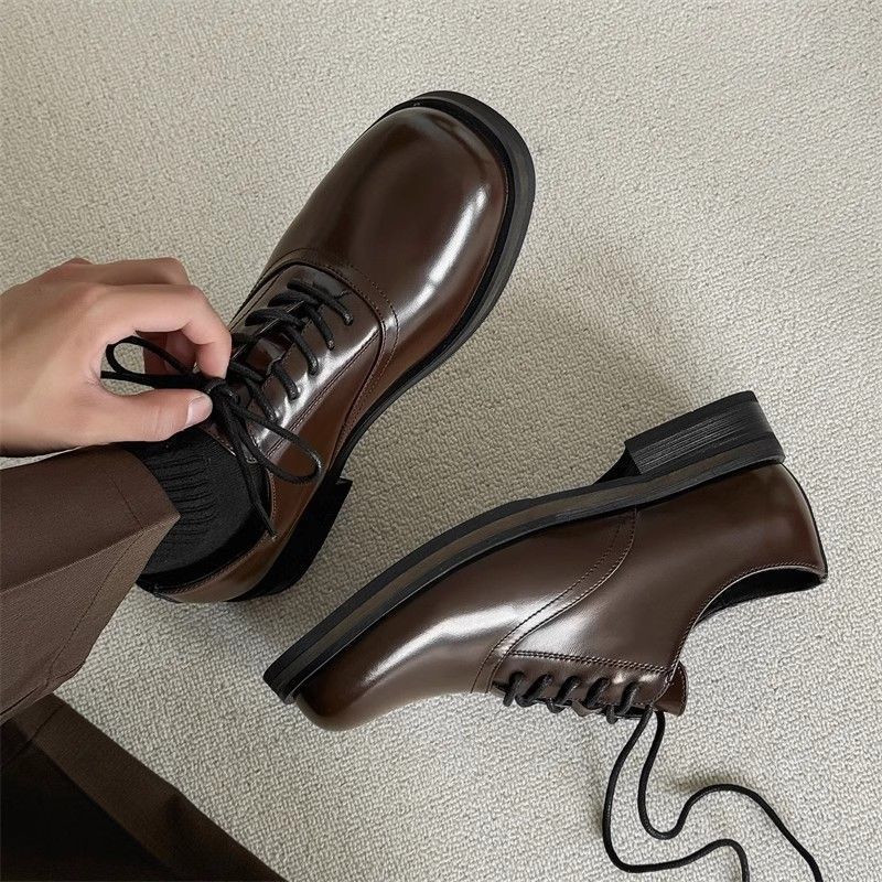 Women's & Men's Formal Wear Big Head Height Increasing Wedding Men's Business Leather Shoes