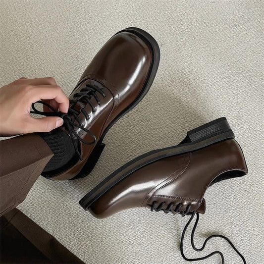 Women's & Men's Formal Wear Big Head Height Increasing Wedding Men's Business Leather Shoes