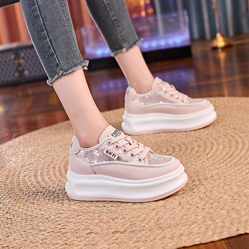 Women's Mesh Surface White Cool Breathable For Women's Shoes