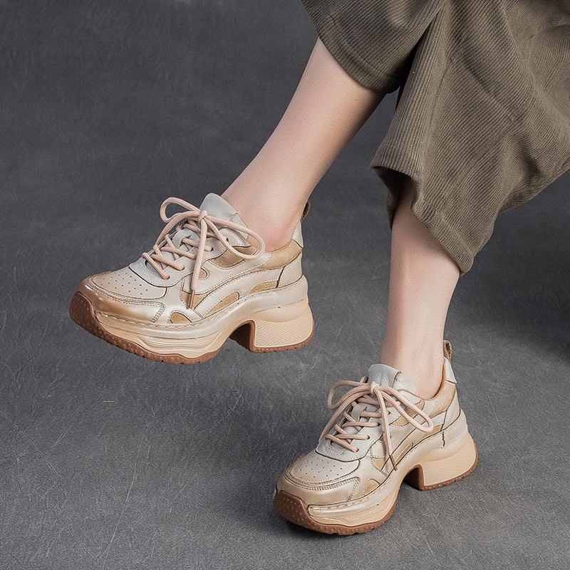 Women's Retro Thick Sports Versatile Fashion Comfortable Women's Casual Shoes