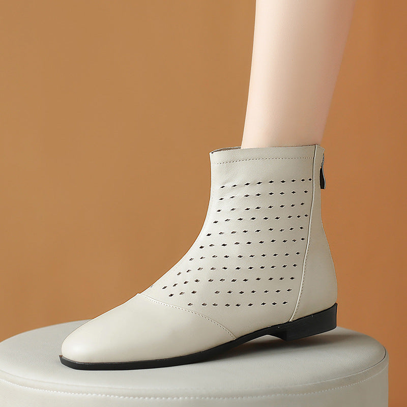 Women's Interest Light Luxury Retro Low-cut Mesh Hollow Men's Shoes