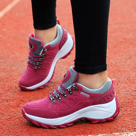 Women's Autumn Plus Size Sports Platform Comfortable Casual Shoes