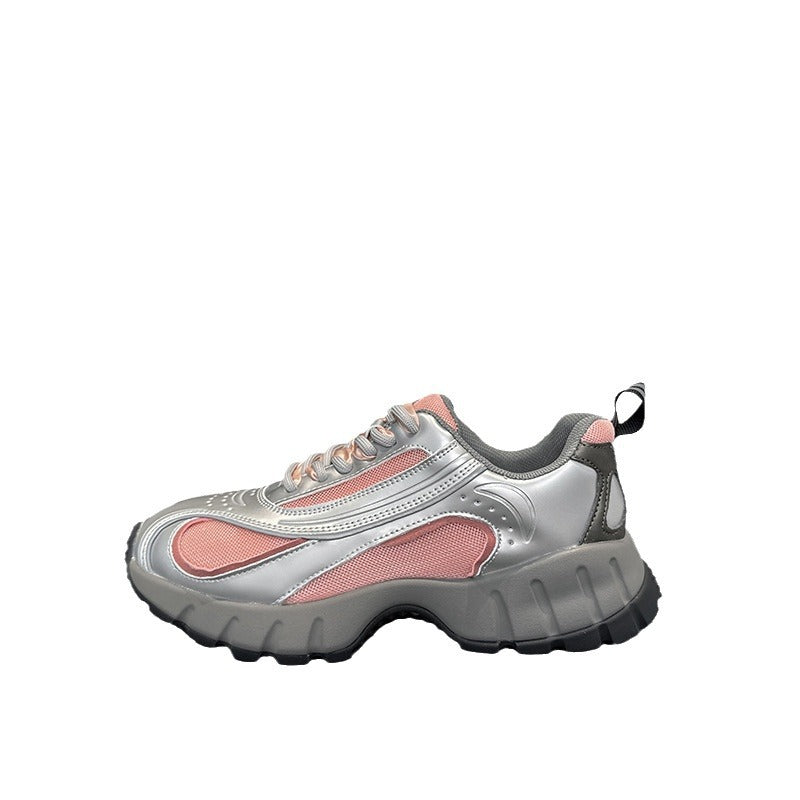 Women's Dad Design Platform Height Increasing Breathable Pumps Women's Sports Shoes