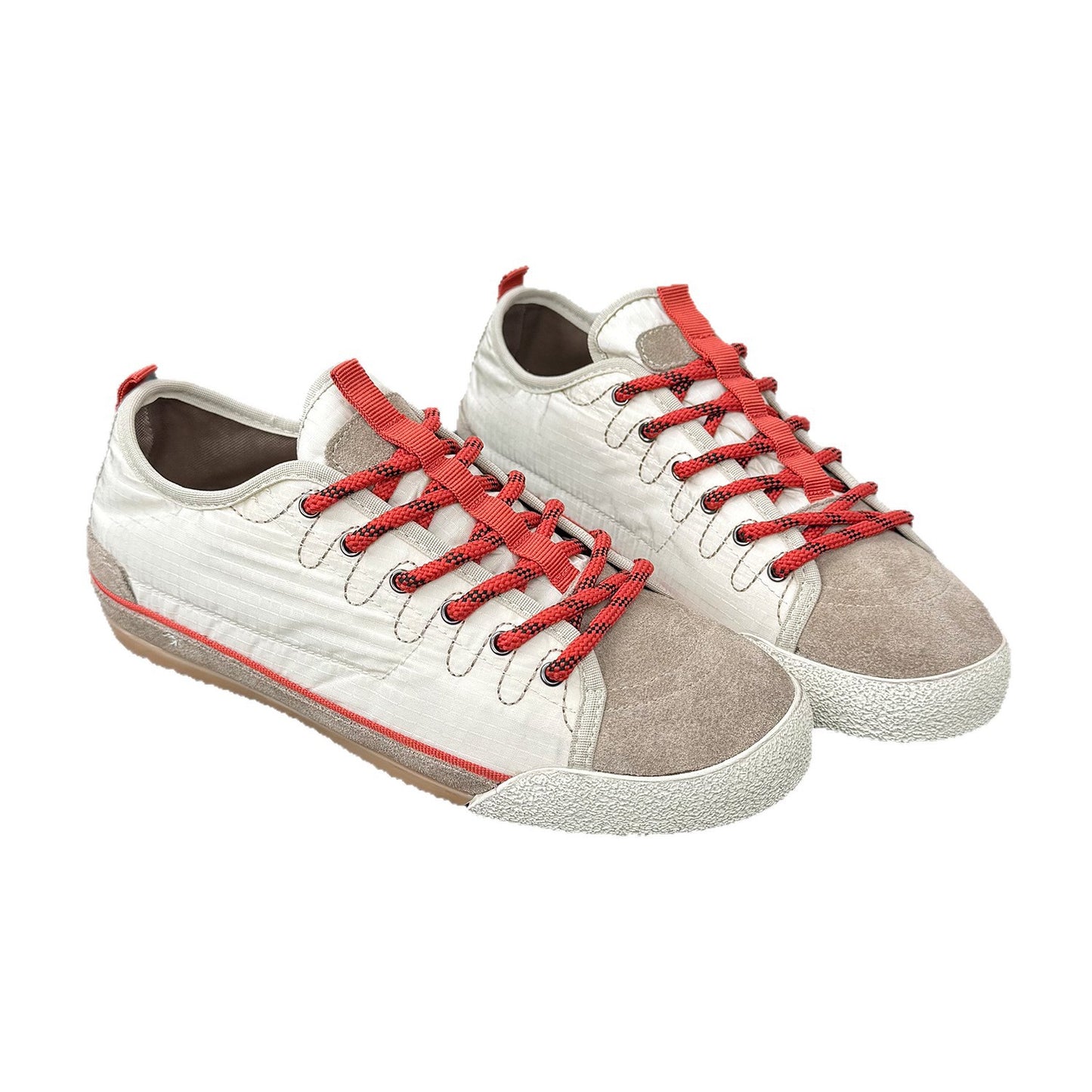Comfortable Round Toe Spring Color Matching Women's Board Shoes